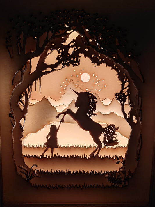 Light-Box Unicorn